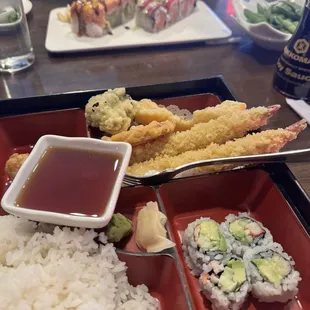 Shrimp Tempura lunch special