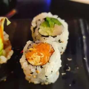 Spicy Salmon and Yellowtail Jalapeño Roll