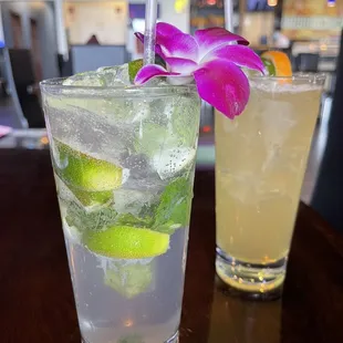 Mojito and margarita