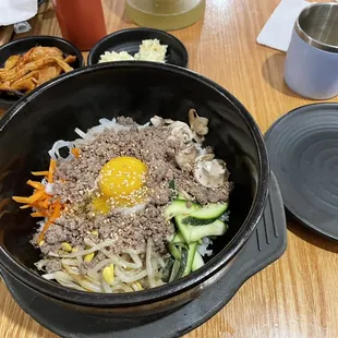 Hot Stone Beef Bibimbap