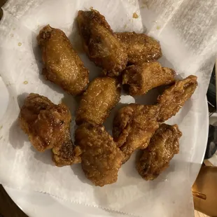 Soy honey garlic wings