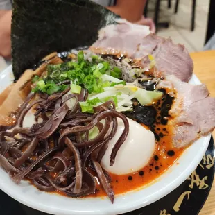 Black God with premium toppings