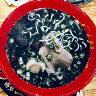 Black Garlic Ramen