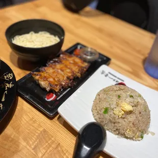 Fried Gyoza 5pcs, Fried Rice