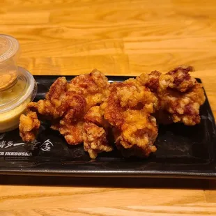 Chicken Karaage w/homemade mayo and spicy salt (small order)