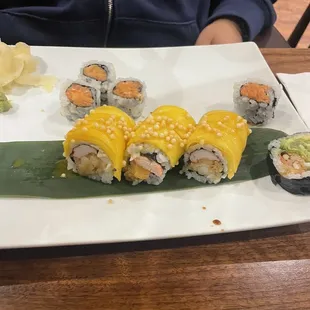 Mango Sushi Roll