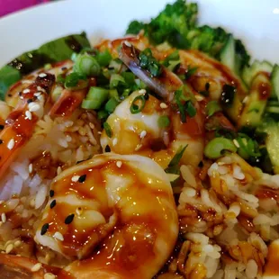 Shrimp Rice Bowl