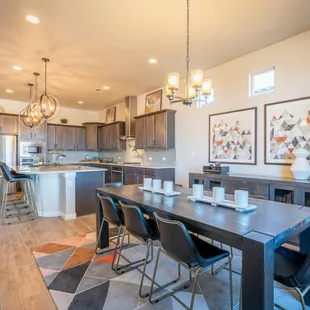 Our Durango community model home in Albuquerque.
