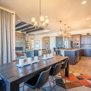 Our Durango community model home in Albuquerque.