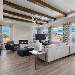 Our Mariposa community model home in Albuquerque.