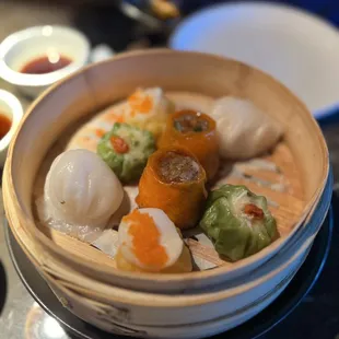 Dim sum platter