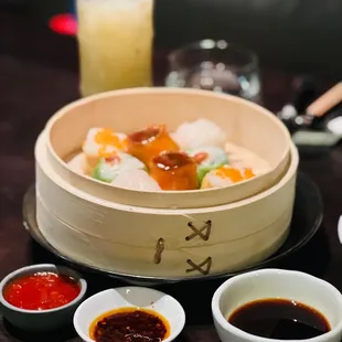 Dim sum platter