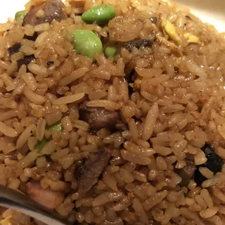 Beef fried rice with black truffle