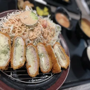 Cheese tonkatsu