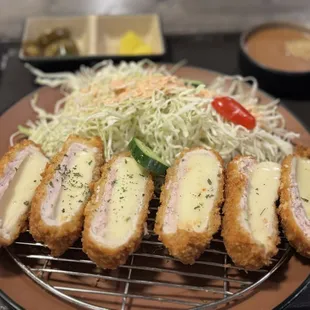 Cheese tonkatsu