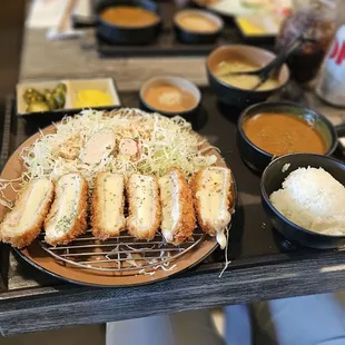 Pork cheese katsu with an additional order of curry. Best!!!!