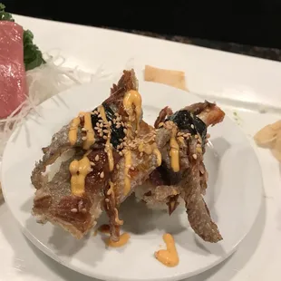 Fried Salmon skin. Whaaaaattttt !!!!!!!!!!