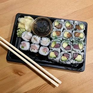 yellowtail, alaska, and manhattan