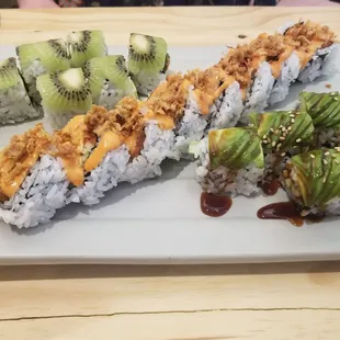 food, sushi and sashimi, sushi, sashimi