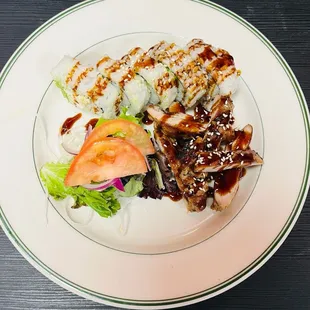 sushi and sashimi, food