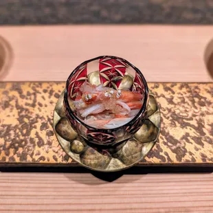 a bowl of food on a plate