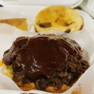 Brisket sandwich