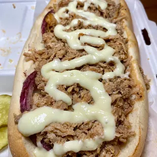 Mosquite chicken sandwich