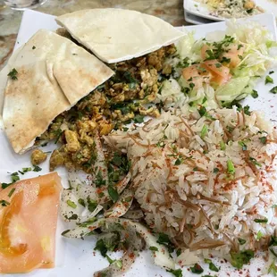 8. Chicken Shawarma Platter