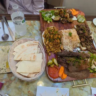 I ordered a Hala platter,come with 3 sides feed 3-4 ppl,it was so delicious and the service was pretty nice. 15. Hala Platter