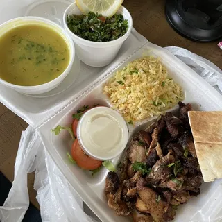 7. Chicken Shawarma Platter
