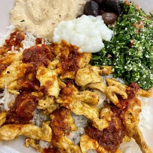 Chicken Shawarma Bowl