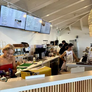 interior, sushi and sashimi