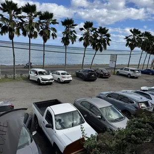 outside