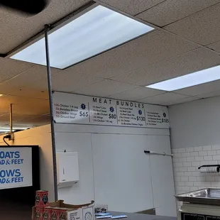 a view of the kitchen