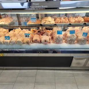 a display of halal products