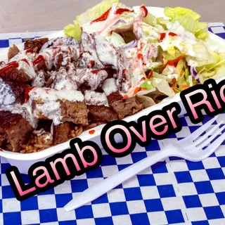 Lamb over rice