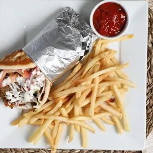 Chicken Gyro Sandwich