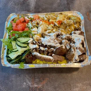 Combination over Rice