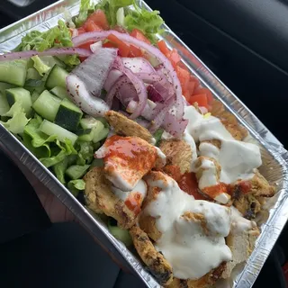 Chicken Kebab Over Rice