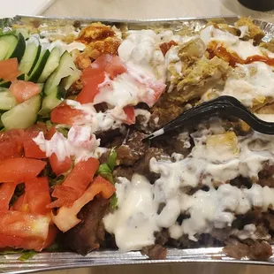 Combo over rice