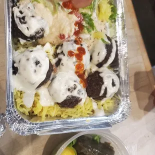 Falafel plate