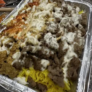 Combo Over Rice