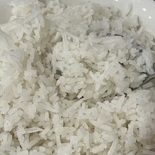 White long grain rice