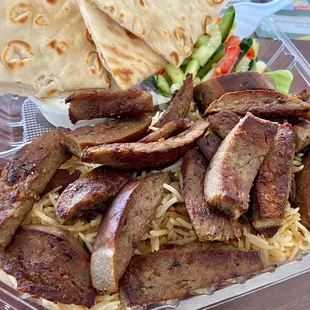 Mehrani lamb platter