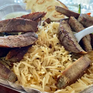 Mehrani lamb platter