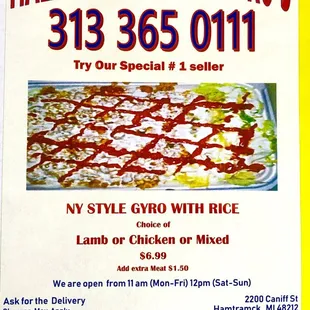 Ny Style Gyro Rice