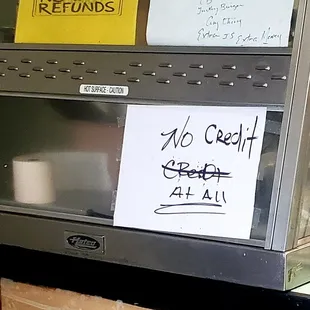 10'2'19 Nope, they ain't playing !! #CashOnly