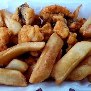 6-4-2018 Fish Nuggets (Whiting) &amp; Fries!!! Sooooo Good!!