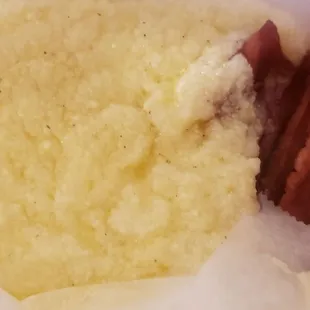 10'1'19 Grits and Turkey Bacon