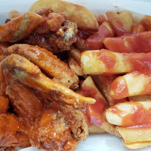 8-22-2018 4 Wings &amp; Fries !!